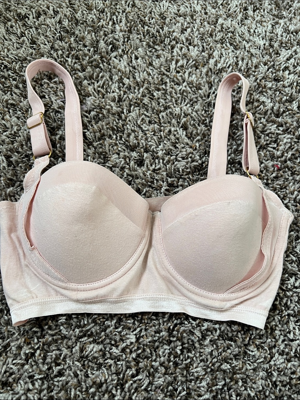 Everyday Padded Balconette Bra - Light Pink